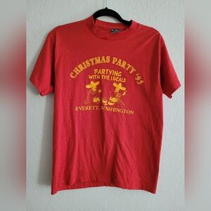 90s single stitch worn in Vintage Everett Washington tee | size M